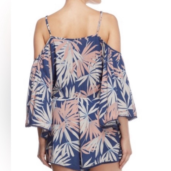 L*Space Polynesian Palm Soho Romper - Picture 2 of 9